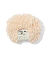HEMA Teddy garen 100g 38m beige - thumbnail