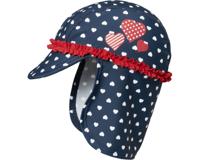 Playshoes zwemcap Hartjes Marineblauw-53 cm - thumbnail