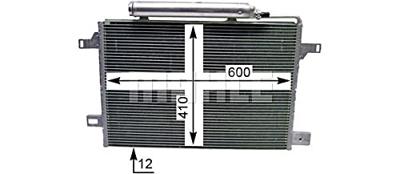 Condensor, airconditioning AC369000P