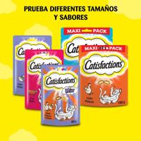 Catisfactions met kaas kattensnack 12 x 60 g - thumbnail