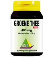 SNP Groene thee 400 mg puur 60 Vegetarische capsules - thumbnail