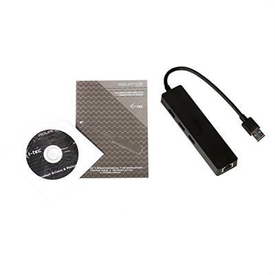 i-tec 3-Port USB 3.0 Slim + Gigabit LAN usb-hub
