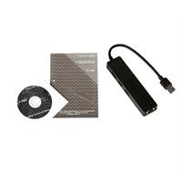 i-tec 3-Port USB 3.0 Slim + Gigabit LAN usb-hub - thumbnail