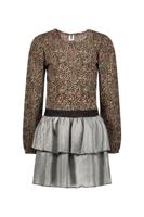 B.Nosy Meisjes jurk plisse - Daisy - Loving AOP - thumbnail