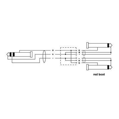 CORDIAL 6 M REAN 3,5 MM/2X 6,3 MM