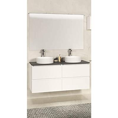 Wiesbaden Onderkast Bologna 120 cm Incl Stenen Blad Mat Wit Wiesbaden Onderkast Bologna 120 cm Incl Stenen Blad Mat Wit