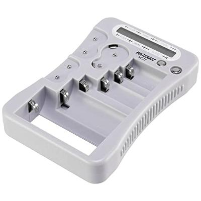 VOLTCRAFT Batterijtester VC1T Meetbereik (batterijtester) 1.5 V, 3 V, 6 V, 9 V Batterij VC-12613270 VOLTCRAFT Batterijtester VC1T Meetbereik (batterijtester) 1.5 V, 3 V, 6 V, 9 V Batterij VC-12613270