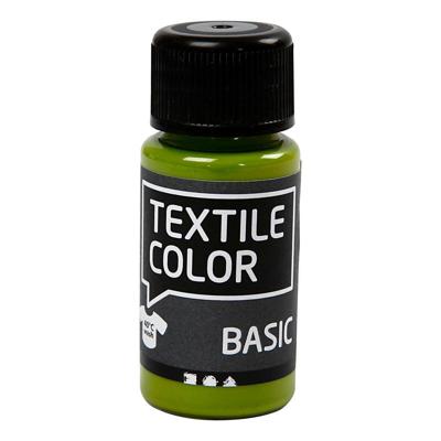 Creativ Company Textile color semi-dekkende textielverf - kiwi, 50ml Creativ Company Textile color semi-dekkende textielverf - kiwi, 50ml
