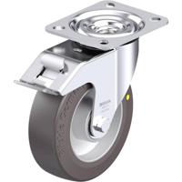 Blickle L-ALST 125K-FI-AS Plaatstalen zwenkwiel Wieldiameter: 125 mm Draagvermogen (max.): 250 kg 1 stuk(s) - thumbnail