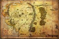The Hobbit Map Poster 91.5x61cm - thumbnail
