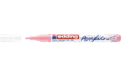 Acrylmarker edding e-5300 fijn stijlvol mauve Acrylmarker edding e-5300 fijn stijlvol mauve