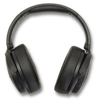 AIWA HST-250BT Bluetooth On-Ear Hoofdtelefoon met HyperBass, Zwart EU - thumbnail
