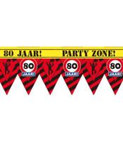 Afzetlint 80 jaar Partyzone - thumbnail