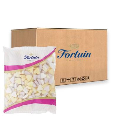 Snoep fortuin vruchtenhartjes 1kg | 12 stuks