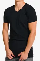 Heren T-shirt V-hals M3000, Extra Lang - thumbnail