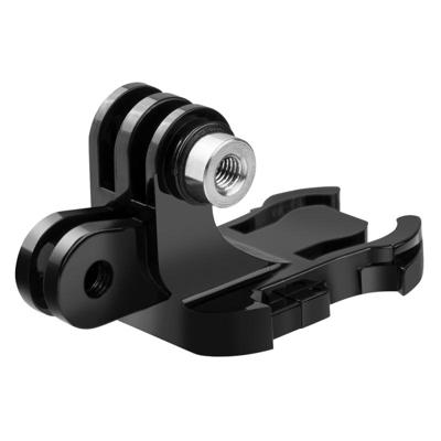 Telesin dual action camera mount met reguliere en J-hook buckle bevestiging