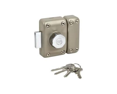 YALE - YV25BT-50 Knoop- en cilinderslot 5 pinnen diameter 23 mm - lengte 50 mm - 4 sleutels - beige YALE - YV25BT-50 Knoop- en cilinderslot 5 pinnen diameter 23 mm - lengte 50 mm - 4 sleutels - beige
