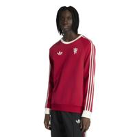 adidas Manchester United Originals Crew Sweater Rood Wit - thumbnail