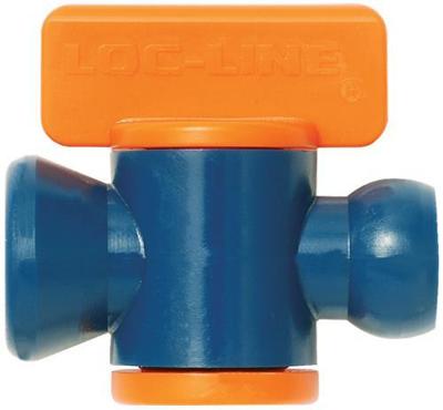 Loc-Line 1/4" kraan segmentaansluiting (2st)