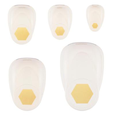 Vaessen Creative • figuurpons set zeshoeken 5st.