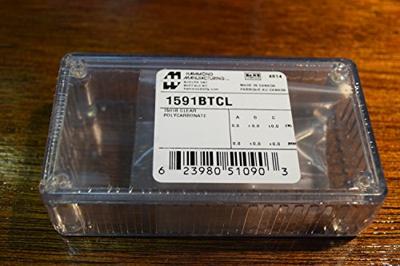 Hammond Electronics 1591BTCL Universele behuizing 112 x 62 x 31 Polycarbonaat Natuur 1 stuk(s)