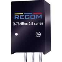 RECOM R-78HB3.3-0.5 DC/DC-converter, print 48 V/DC 3.3 V/DC 0.5 A 1.65 W Aantal uitgangen: 1 x Inhoud 1 stuk(s) - thumbnail
