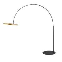 SLV Led booglampOne Zwart met goud - 232cm - 1006350 - thumbnail