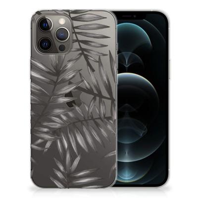 iPhone 12 Pro Max | TPU Case | Leaves Grey
