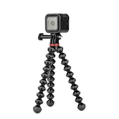 JOBY GorillaPod 500 Action, flexibel ministatief met gezamenlijke bevestiging voor GoPro, 360° en andere actiecamera's, maximale capaciteit 500 g, JB01516-BWW