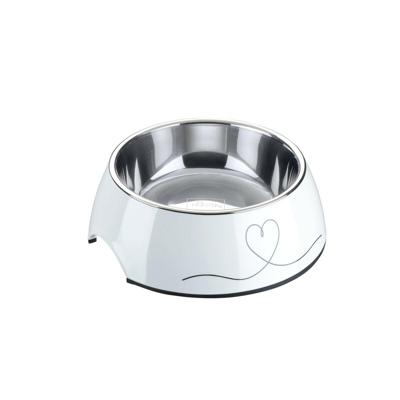 Voerbak voor honden Hunter Valencia Wit 350 ml