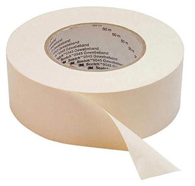 3M 389W38 Textieltape 389 Wit (l x b) 50 m x 38 mm 1 stuk(s)