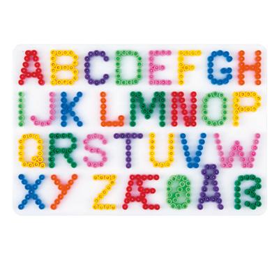 Hama Strijkkralen Grondplaat Letters Wit Hama Strijkkralen Grondplaat Letters Wit
