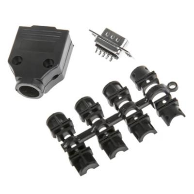 MH Connectors MHDTPPK9-DB9P-K D-sub male connectorset 180 ° Aantal polen: 9 Soldeerkelk 1 stuk(s)