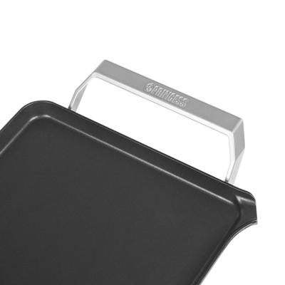 Princess Table Chef Premium XL Elektrische bakplaat Elektrisch Met handmatige temperatuursinstelling Zilver (mat), Zwart - thumbnail