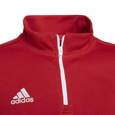 adidas Entrada 22 Trainingstrui 1/4-Zip Kids Rood Wit adidas Entrada 22 Trainingstrui 1/4-Zip Kids Rood Wit
