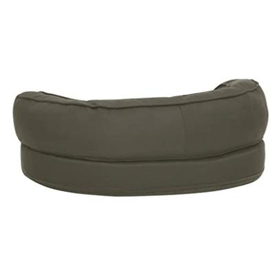 VidaXL Hondenbed ergonomisch linnen-look 60x42 cm donkergrijs