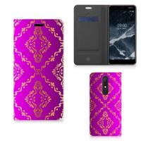 Telefoon Hoesje Nokia 5.1 (2018) Barok Roze - thumbnail