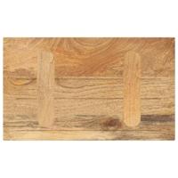 Tafelblad rechthoekig 40x30x3,8 cm massief mangohout - thumbnail
