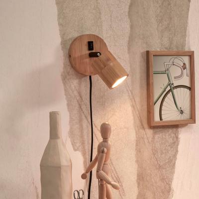 GOOD&MOJO Wandlamp 'Java' Spot, Bamboe, kleur Naturel