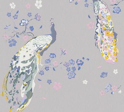 Livingwalls House of Turnowsky - Grijs - Floral - 389065