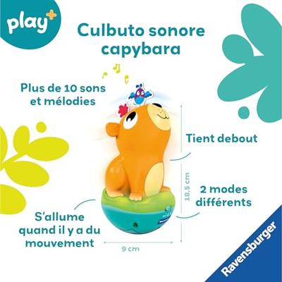 Babyspeeltje Ravensburger Capybara Sound Tumbler