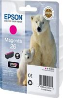 Epson Polar bear Singlepack Magenta 26 Claria Premium Ink - thumbnail