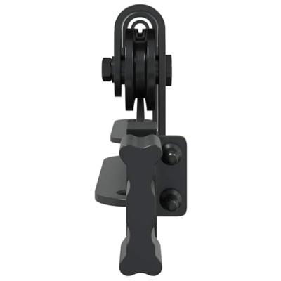 VidaXL Ophangset voor schuifdeur 152 cm koolstofstaal VidaXL Ophangset voor schuifdeur 152 cm koolstofstaal