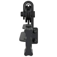 VidaXL Ophangset voor schuifdeur 152 cm koolstofstaal - thumbnail