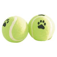 Beeztees Tennisbal - Hondenspeelgoed - Geel - 6,5 cm - thumbnail