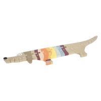 Small Foot houten letteren vormenpuzzel hond, 26st. - thumbnail