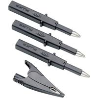 Fluke TLK 290 2435092 Veiligheids-testpuntenset Steekaansluiting 4 mm CAT II 1000 V, CAT III 1000 V Zwart 1 stuk(s) - thumbnail