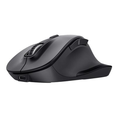 Trust Fyda Draadloze Ergonomische RF + Bluetooth Muis