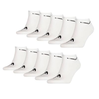 Head Sneaker sokken 10-pack Wit-43/46