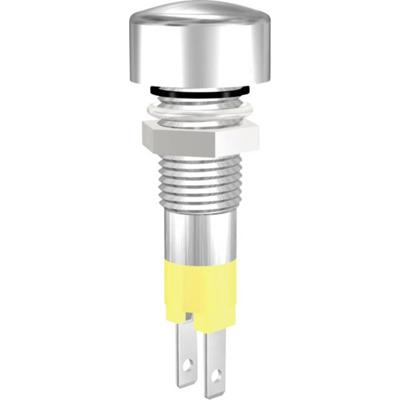 Signal Construct SMLD 08112 LED-signaallamp Geel 12 V/DC 180 mcd